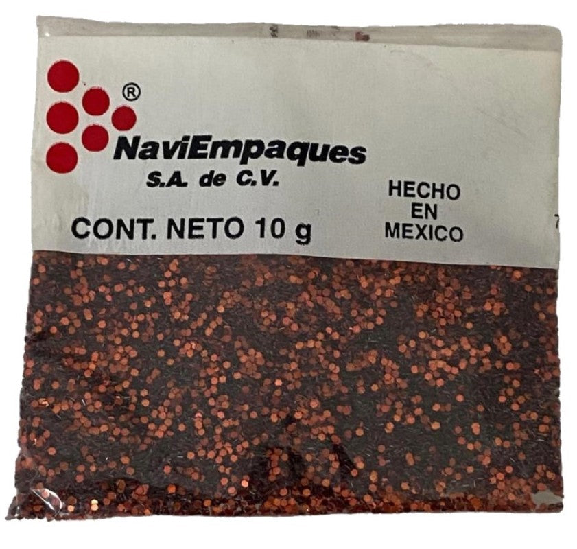 Diamantina 10g Durazno NaviEmpaques® Bolsa 01
