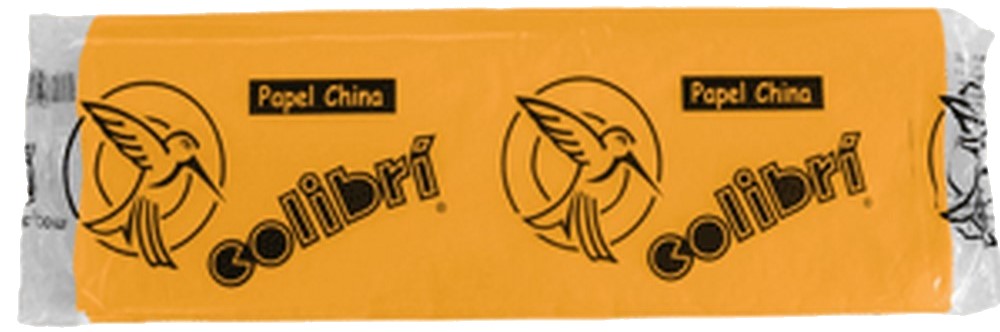 Papel China Oro (Mango) 75×50cm Colibrí® 1002 Cien hojas 02
