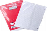 Papel p/Carpeta Carta 3 perforaciones 100 hojas Raya 8-A® 4104 Pieza 7508310241043