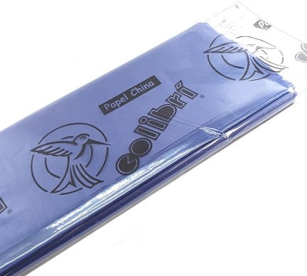 Papel China Azul Marino 75×50cm Colibrí® 1026 Cien hojas 01