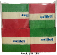 Papel Crepe Festón Tricolor 7.4cm×9m Rollo Colibrí® 350 [Rollo] 7508310133782 3
