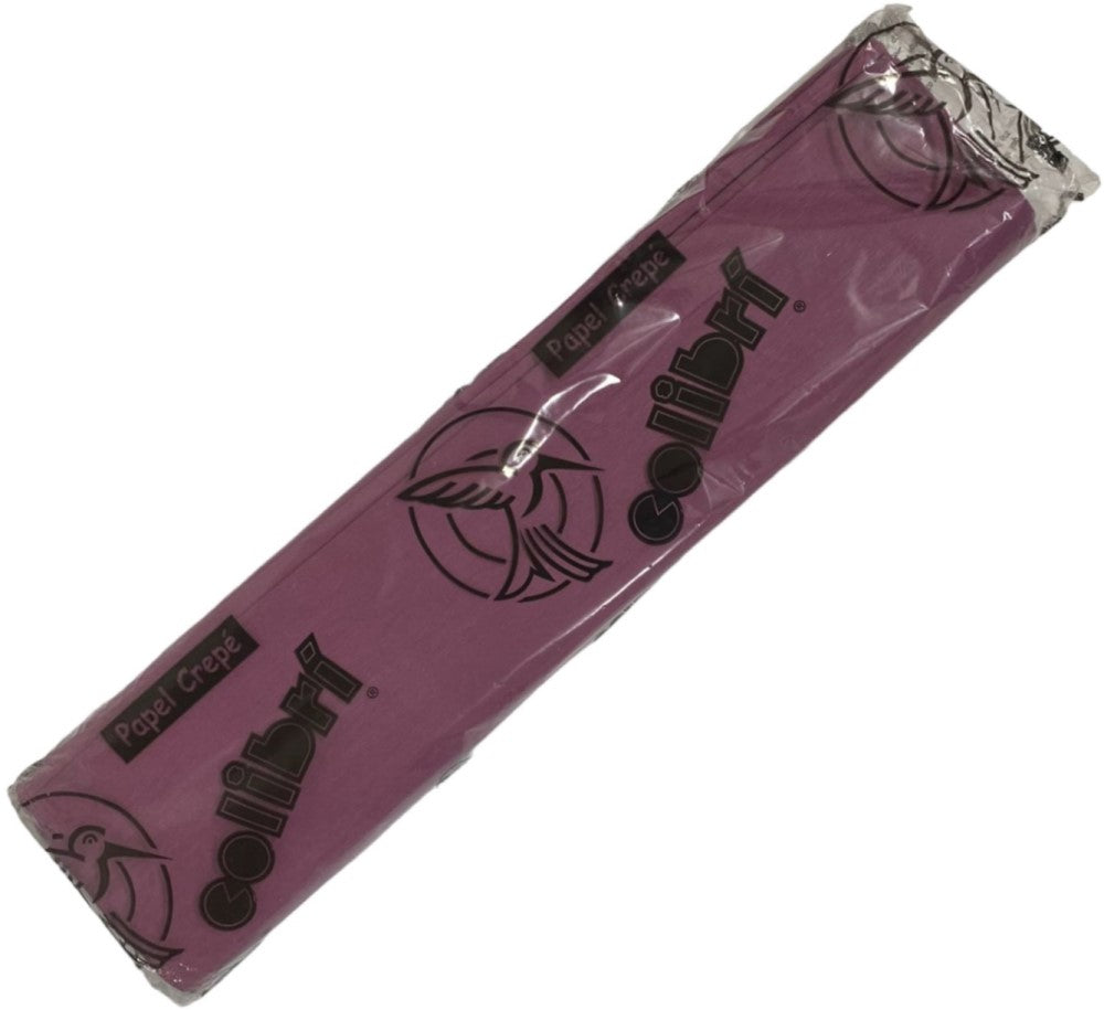 Papel Crepe Burdeos .50×2m Colibrí® 319B Hoja 01