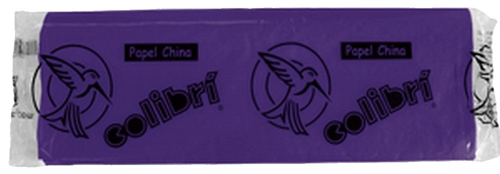 Papel China Morado Púrpura 75×50cm Colibrí® 1033 Cien hojas 02