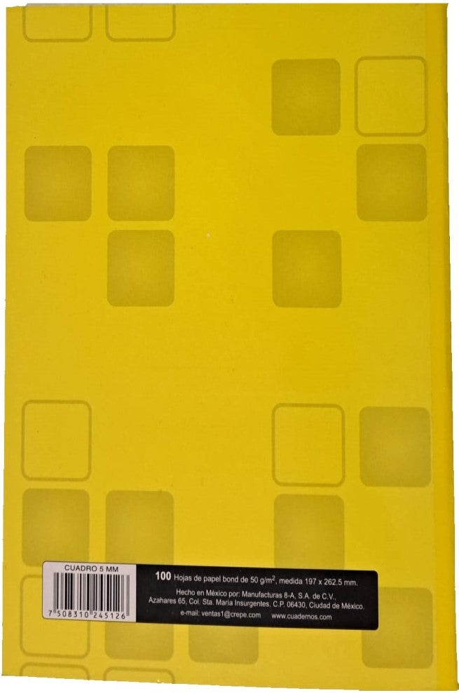 Cuaderno Profesional Cosi RocaPlus Cosido 100 hojas Cuadro 5mm 8-A® 4512 [Pieza] 7508310245126 2