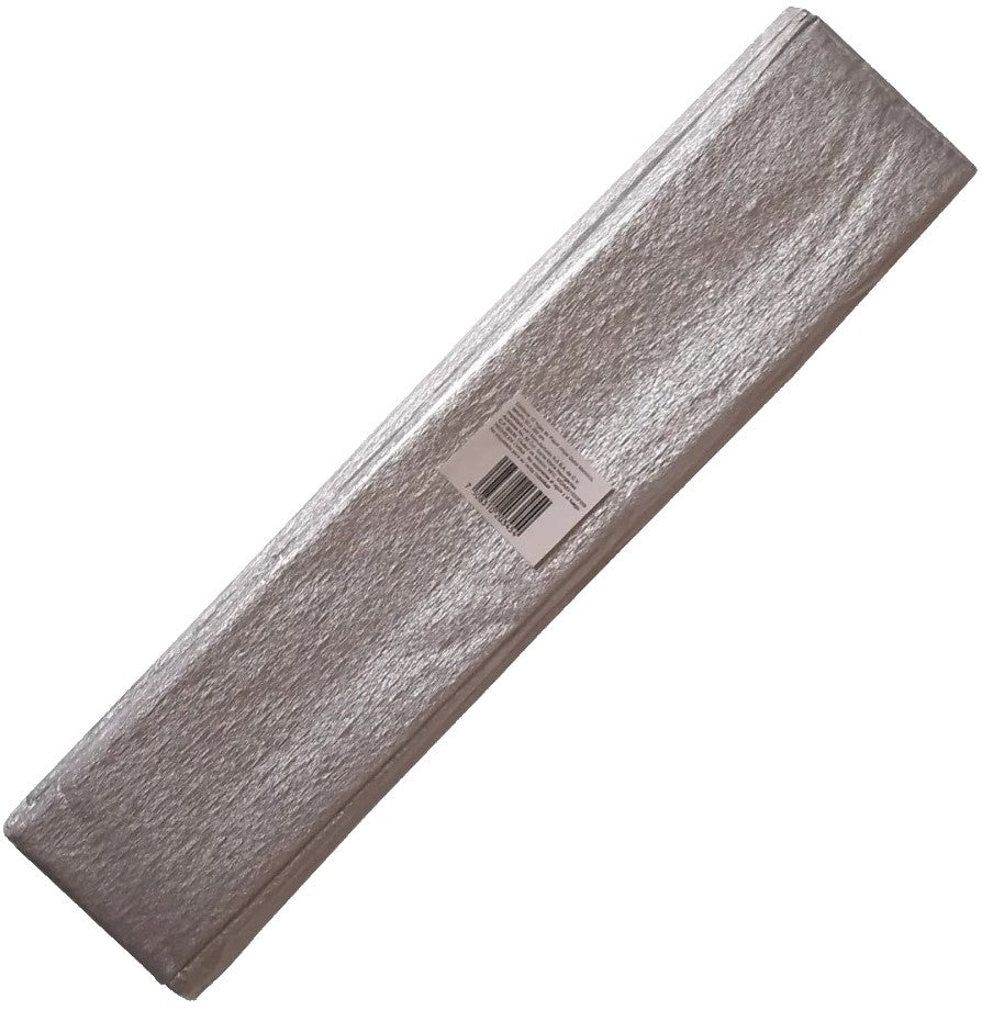 Papel Crepe Plata Metálico .50×2m Colibrí® 345 Hoja 7508310203454 01