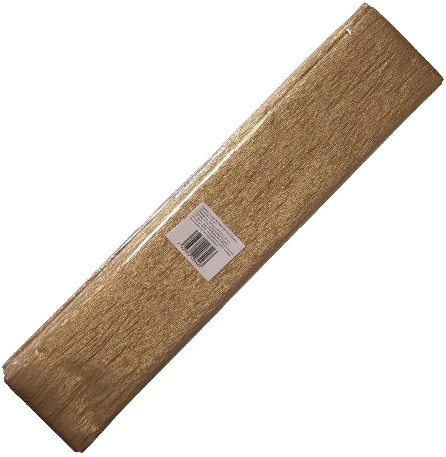 Papel Crepe Oro Metálico .50×2m Colibrí® 342 Hoja 7508310203423 01