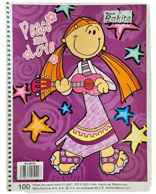 Cuaderno Profesional Espi Rokita Espiral 100 hojas Blanco 8-A® [Pieza] Imagen secundaria del producto