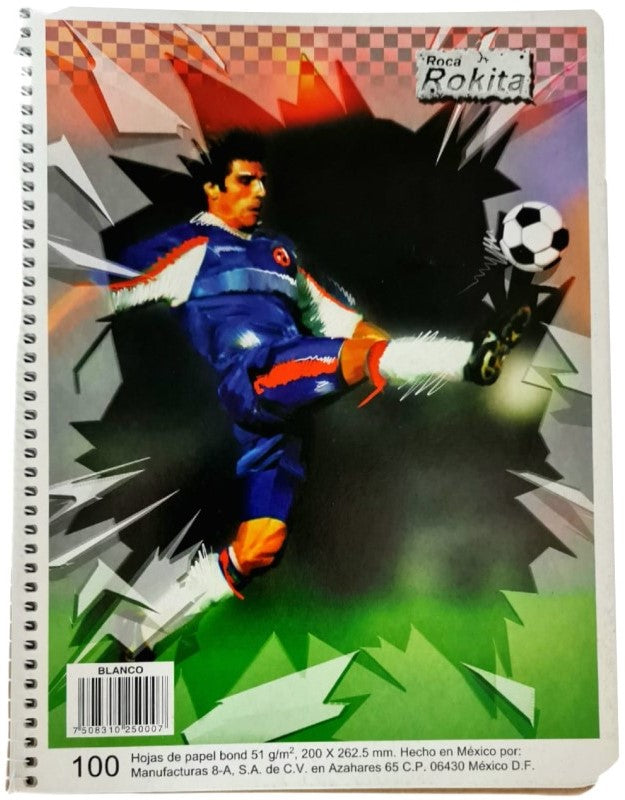 Cuaderno Profesional Espi Rokita Espiral 100 hojas Blanco 8-A® [Pieza] 7508310250007 3