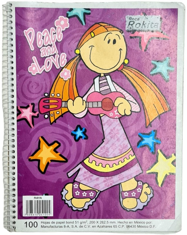 Cuaderno Profesional Espi Rokita Espiral 100 hojas Raya 8-A® [Pieza] 7508310251004