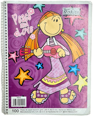 Cuaderno Profesional Espi Rokita Espiral 100 hojas Raya 8-A® [Pieza] 7508310251004