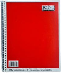 Cuaderno Profesional Espi Rokita Espiral 100 hojas Cuadro 7mm 8-A® [Pieza] 7508310257006
