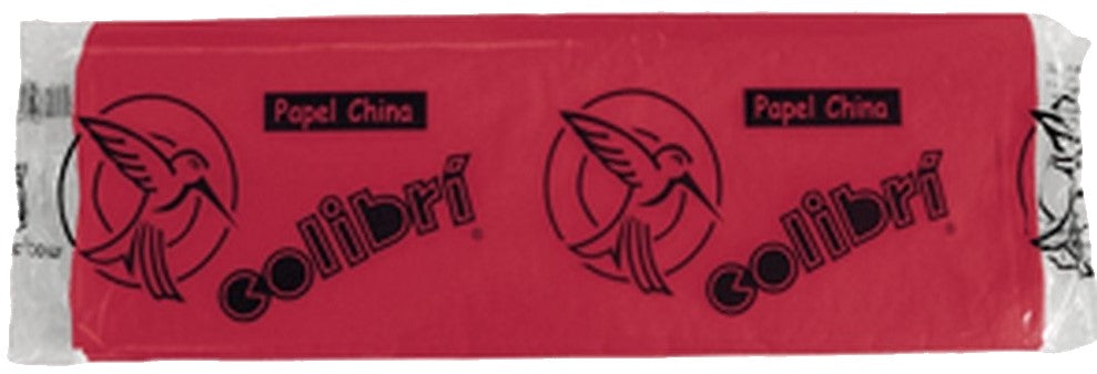 Papel China Rojo Bandera 75×50cm Colibrí® 1006 Cien hojas 751214230331 02