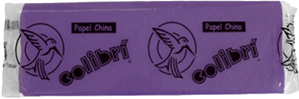Papel China Morado 75×50cm Colibrí® 1010 Cien hojas 02