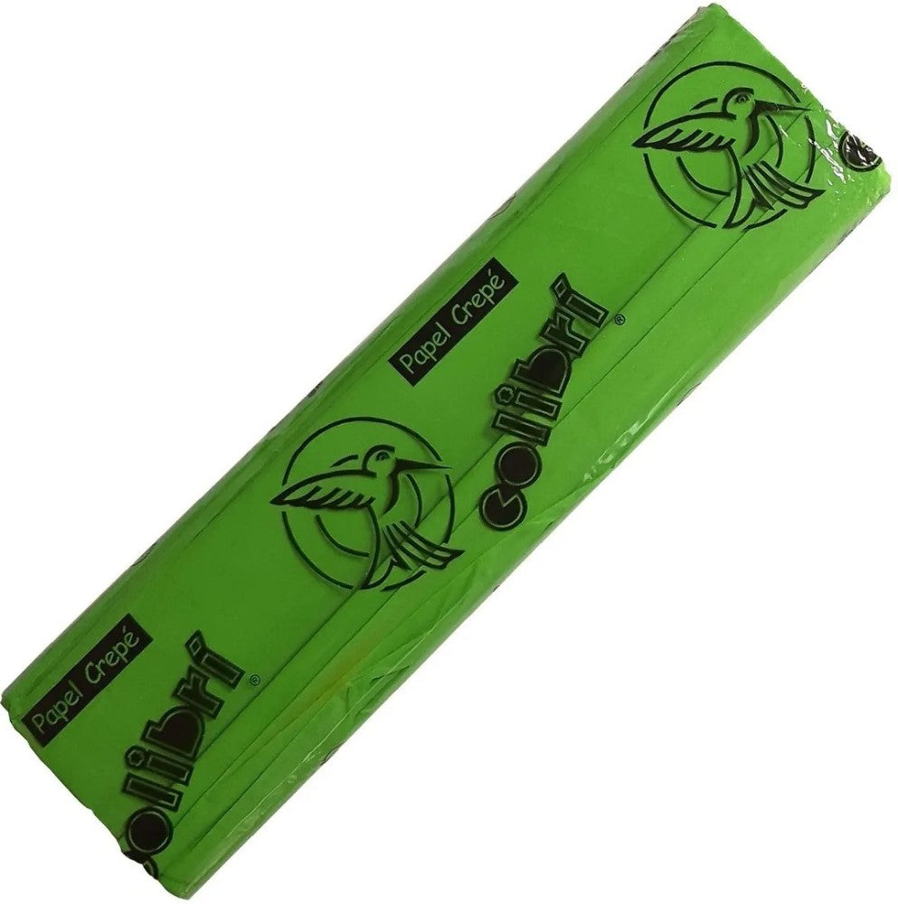 Papel Crepe Verde Bajo .50×2m Colibrí® 312 Hoja 7508310203126 01