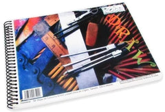 Block p/Dibujo Clásico Espiral P.China 30 hojas Blanco 8-A® 7030 [Pieza] 7508310270302