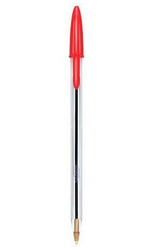 Bolígrafo c/Tapa Dura+ Rojo Medio Bic® 923997 Pieza 01