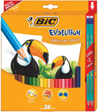 Color de Madera Largos Evolution Hexagonal Colores Est.c/24 Bic® 930267 Estuche 3270220060093 01