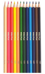 Color Sin Madera Largos Conté Evolution Hexagonal Colores Est.c/12 Bic® [Estuche] 3270220060963 2