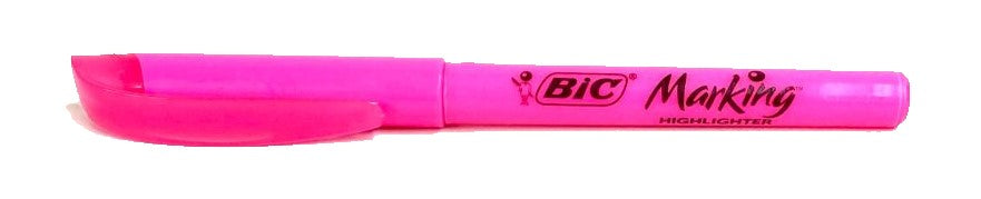 Marcador Textos Marking/Brite Liner Rosa Neón Bic® Pieza 70330331655 01