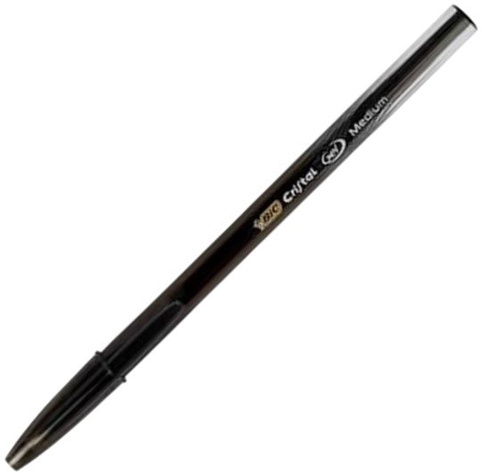 Bolígrafo Gel c/Tapa Cristal Negro Medio Bic® 936327 Pieza 70330191983 02