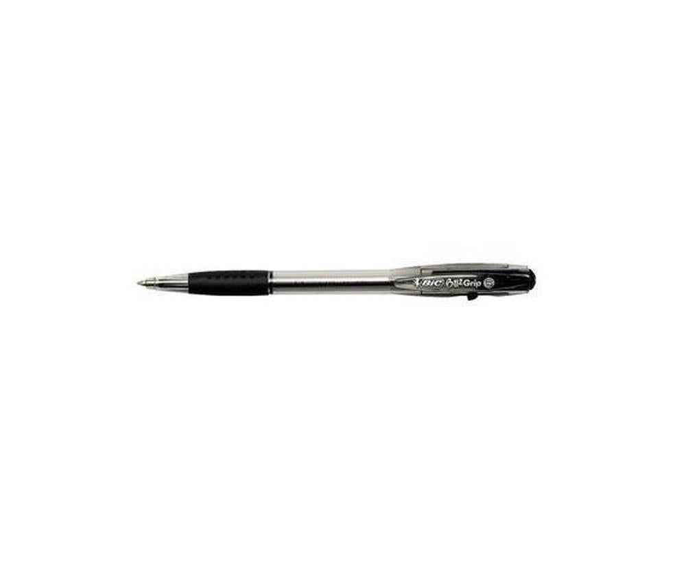 Bolígrafo Retráctil Bu² Grip Negro Medio Bic® Pieza 70330168206