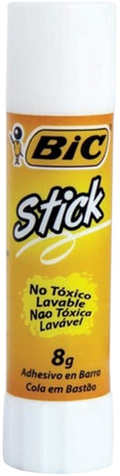 Adhesivo tipo Lápiz Bic Stick Blanco 8g Bic® 887686 Pieza 3086126625645 01
