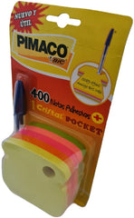 Notas Adhesivas Teléfono+CristalPoket Bic 400hj Colores 3×3" Primaco® 8200143 [Pieza] 7896041922158