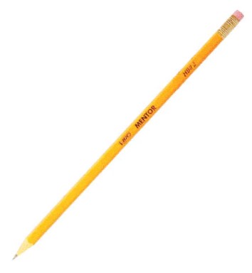 Lápiz Grafito Hexagonal Mentor #2 Bic® LBM100 [Pieza] 70330412675
