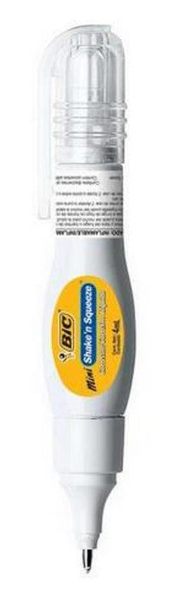 Corrector t/Pluma Shake'n Squezze Mini Blanco Bic® MSS-12 [Pieza] 70330515499