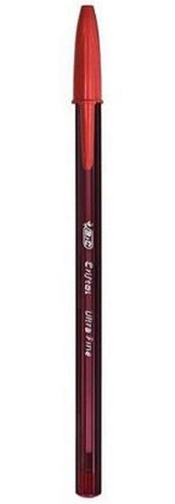 Bolígrafo c/Tapa Cristal® Ultrafino Rojo 0.7mm Bic® 939749 Pieza 70330198944 02