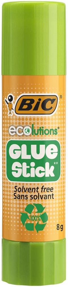 Adhesivo tipo Lápiz Ecolutions Glue Stick Blanco 8g Bic® 893989 Pieza 70330515390 01