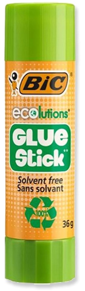 Adhesivo tipo Lápiz Ecolutions Glue Stick Blanco 36g Bic® 893993 Pieza 70330515413 01