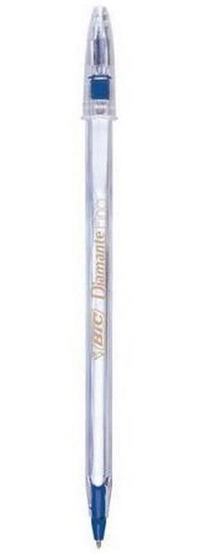 Bolígrafo c/Tapa Diamante Azul Fino Bic® Pieza 01