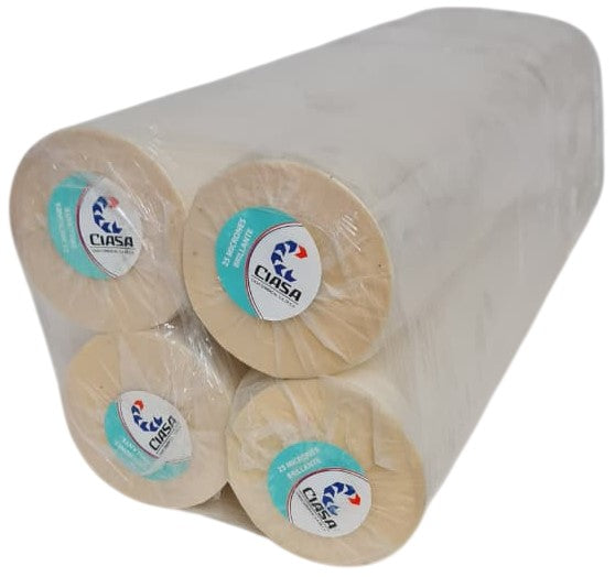 Película p/Laminar 25 Micrones 4 Rollos BOPP N/1" Brillante 635mm×250m Ciasa® B635-R1 Paquete 785640