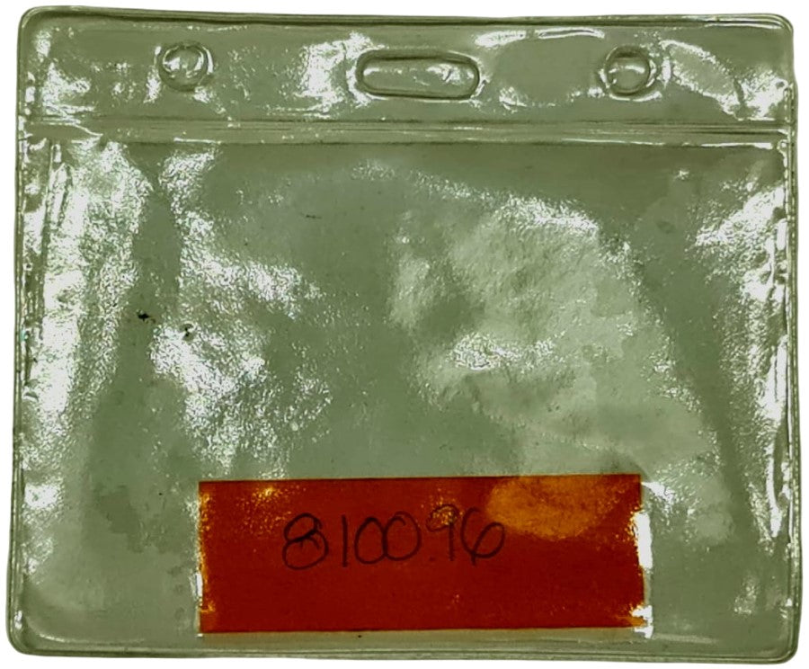 Mica p/Gafete Horizontal Plástico Flexible Transparente 12½×10.2cm LaCasita® [Pieza] 7506140105160