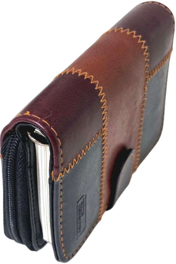 Agenda/Monedero c/Zipper 6 argollas Imitación Piel 15×12×5cm Printaform® AZ51 [Pieza] 7501742115111 6