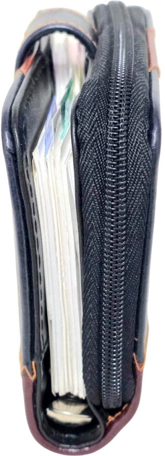 Agenda/Monedero c/Zipper 6 argollas Imitación Piel 15×12×5cm Printaform® AZ51 [Pieza] 7501742115111 7