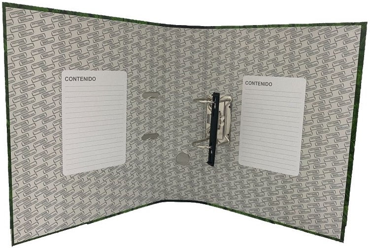 Registrador 2 argollas De Lujo 2" Verde Oficio Printaform® 7501742193294 [Pieza] 7501742193102 2
