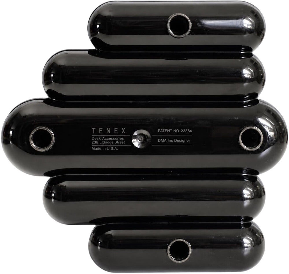 Porta Lápiz Plástico 6 compartimentos Negro 13×14×16cm Tenex® 23340 [Pieza] 27386233402 6