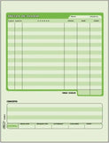 Block Póliza de Diario D 50 hojas Carta Maq. Printaform® B-1001 Pieza