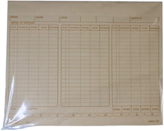 Tarjeta Índice Control Existencias c/100 20.5×16.5 Printaform® 1071 [Pieza]