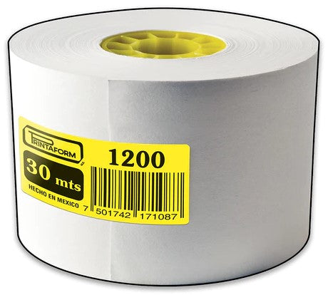 Rollo p/Sumadora Satinado Blanco 45mm×30m Printaform® 1200 [Rollo] 7501742171087 3