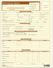 Block Solicitud de Empleo 25 hojas x bloc Carta Printaform® B-2002 [Pieza] 7501742105044 3