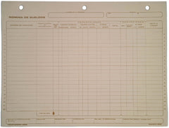 Block Nomina de Sueldos 25 hojas Carta Printaform® B-2008 [Pieza]