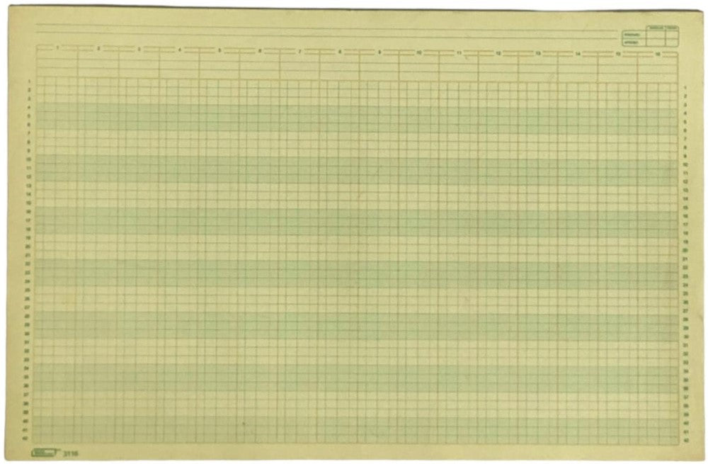 Block Columnas Auditoria 16 50 hojas 43×28cm Printaform® B-3116 [Pieza]