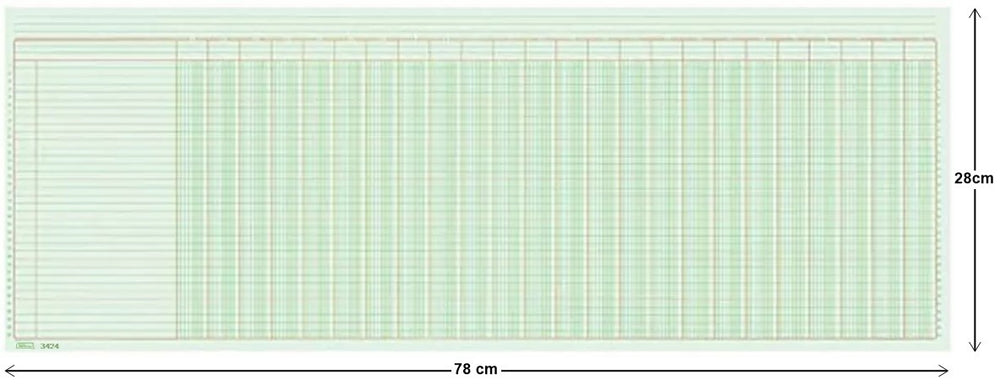 Block Columnas con Concepto 24 50 hojas 78×28cm Printaform® B-3424 [Pieza]