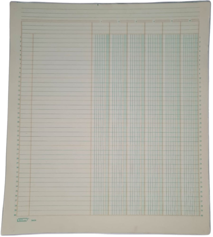 Block Columnas con Concepto 6 50 hojas Especial Printaform® B-3606 [Pieza]