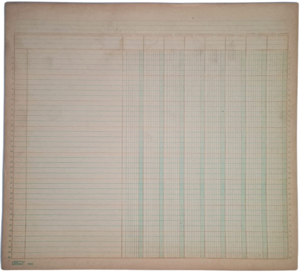 Block Columnas con Concepto 8 50 hojas DobleOfici Printaform® B-3608 [Pieza] 2