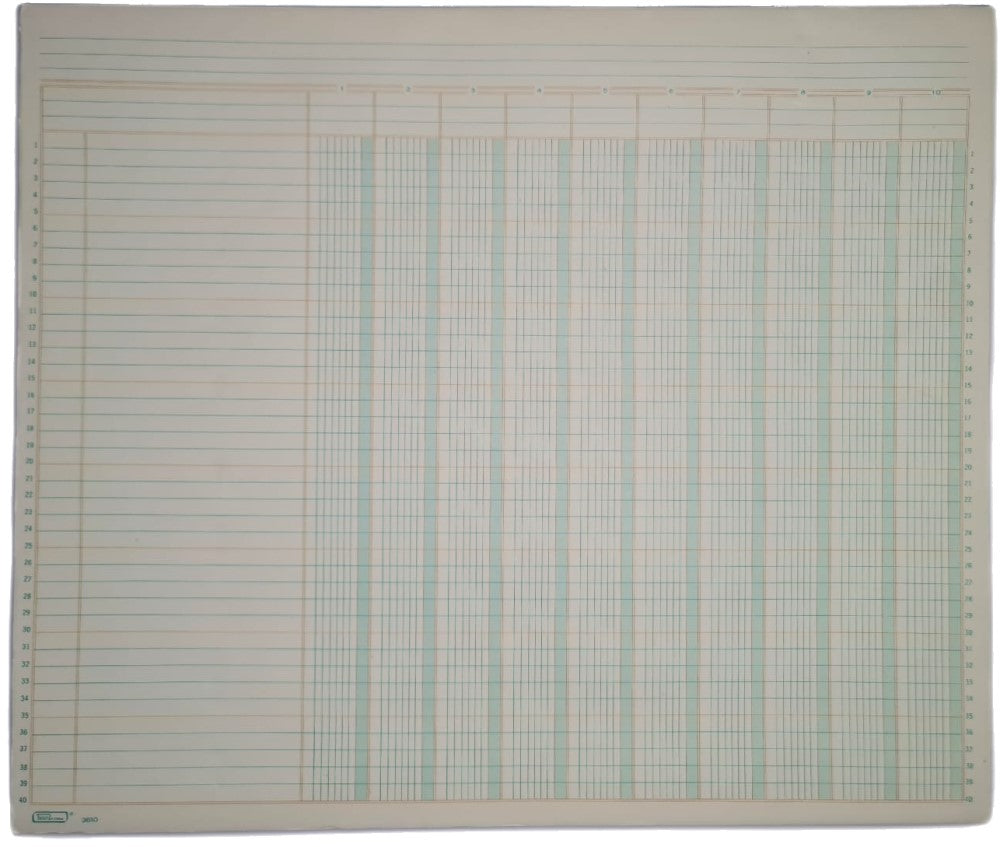 Block Columnas con Concepto 10 50 hojas DobleOfici Printaform® B-3610 [Pieza]