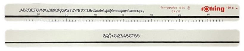Regleta 120 Rotring® [Pieza] Imagen principal del producto